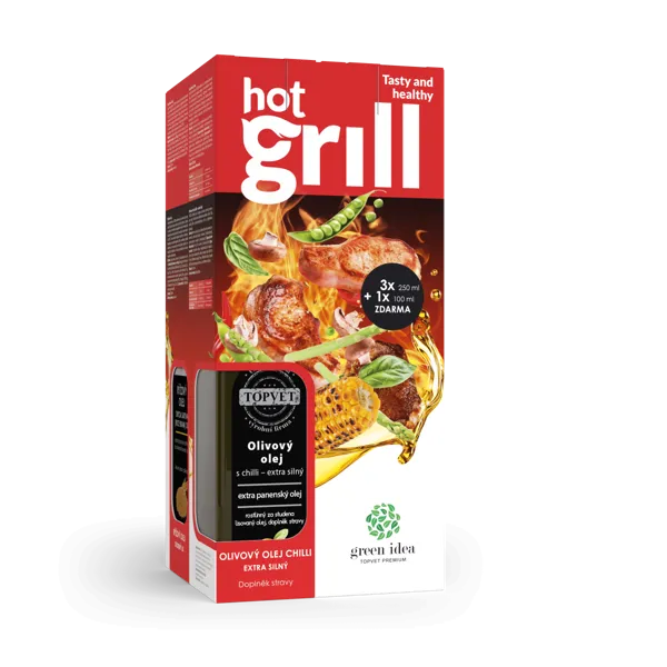 Green idea Hot grill 3+1 zdarma