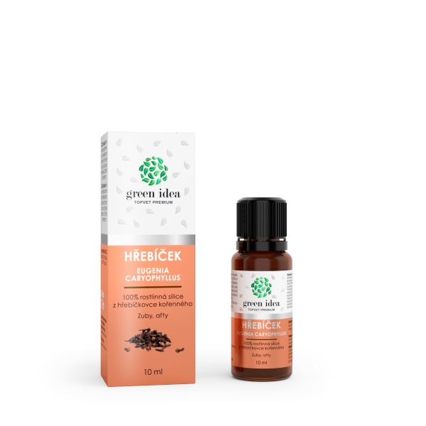Green idea Hřebíček - 100% silice 10 ml