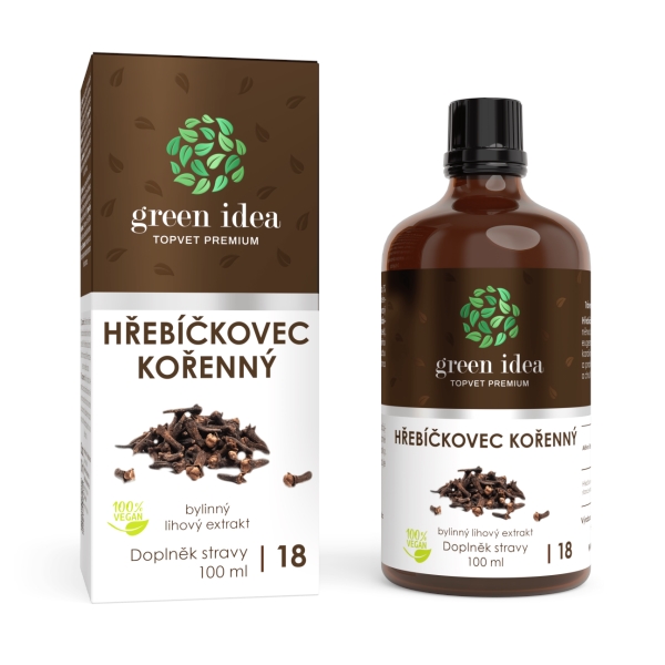 Green idea Hřebíčkovec tinktura - kapky 100 ml