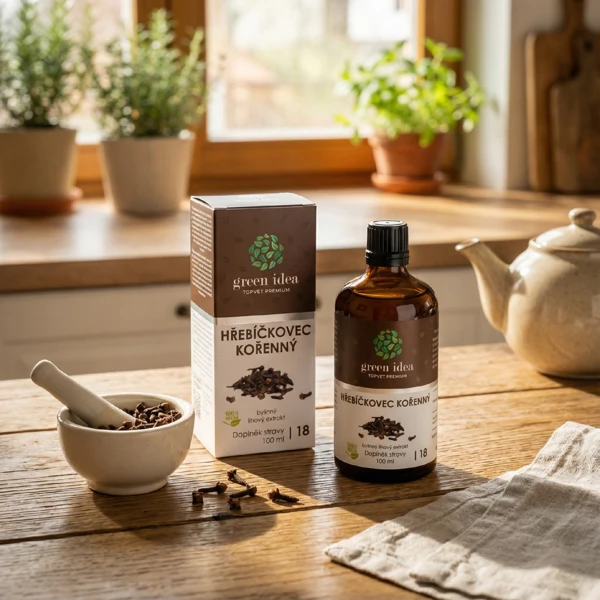 Green idea Hřebíčkovec tinktura - kapky 100 ml