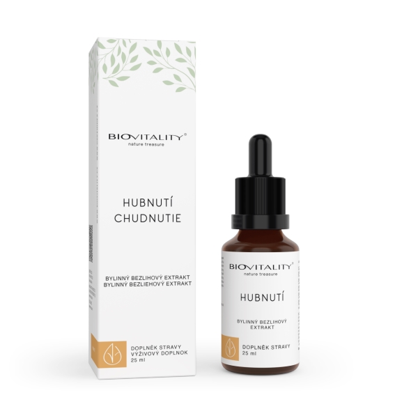 Green idea Hubnutí bezlihová tinktura - kapky 25 ml