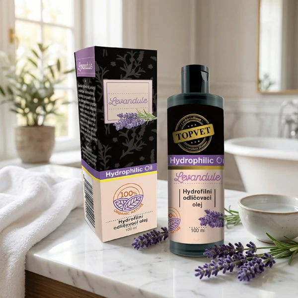 Green idea Hydrofilní odličovací olej - Levandule 100 ml