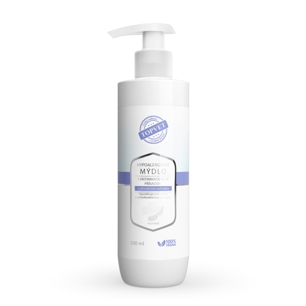 Green idea Hypoalergenní mýdlo s antimikrobiální přísadou s přírodními extrakty 200 ml