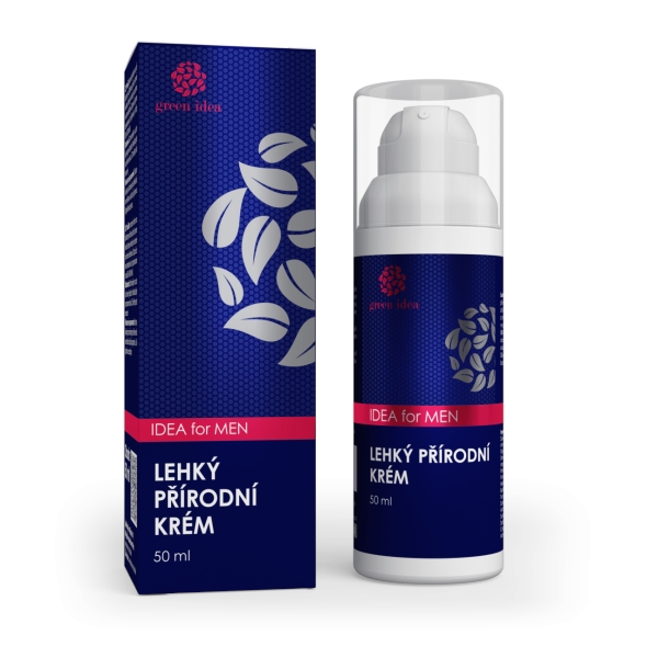 Green idea IDEA for MEN - Lehký přírodní krém pro muže 50 ml