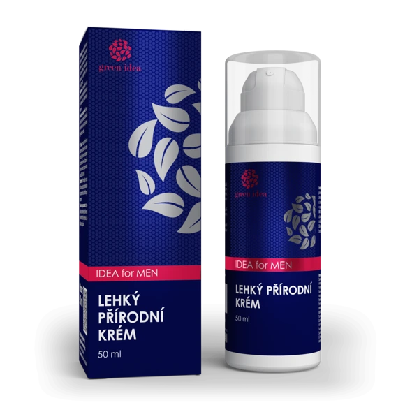 Green idea IDEA for MEN - Lehký přírodní krém pro muže 50 ml