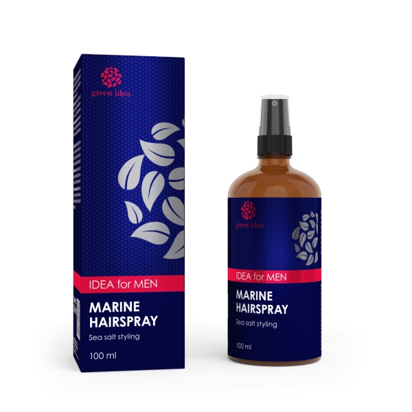 Green idea IDEA for MEN - Marine hairspray - Sea salt styling 100 ml