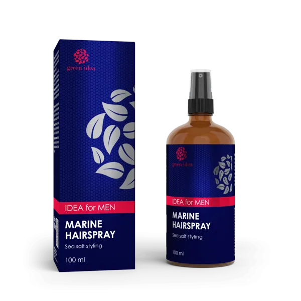 Green idea IDEA for MEN - Marine hairspray - Sea salt styling 100 ml