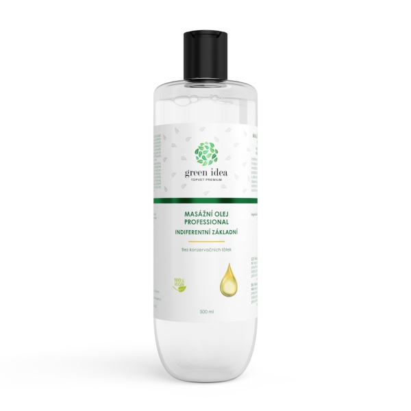 Green idea Indiferentní mas. olej - základní báze 500 ml