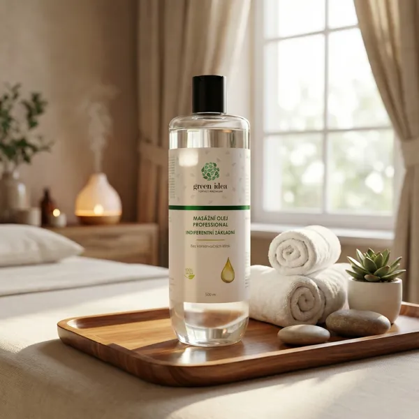 Green idea Indiferentní mas. olej - základní báze 500 ml