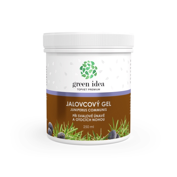 Green idea Jalovcový masážní gel 250 ml