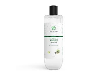 Green idea Jalovcový masážní olej 500 ml