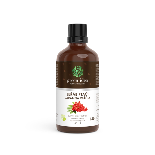 Green idea Jeřáb ptačí tinktura - kapky 50 ml