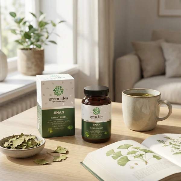 Green idea Jinan bylinný extrakt - tobolky 60 ks