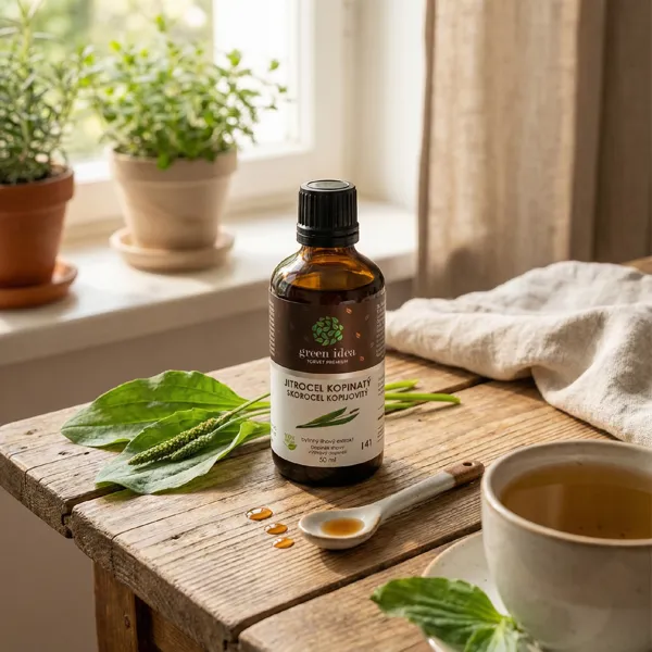 Green idea Jitrocel kopinatý tinktura - kapky 50 ml