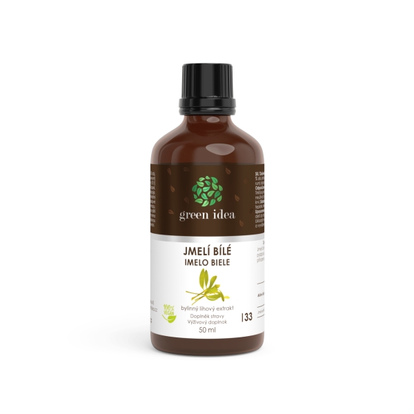 Green idea Jmelí bílé tinktura - kapky 50 ml