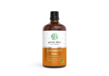 Green idea Kaštanový bylinný olej 100 ml