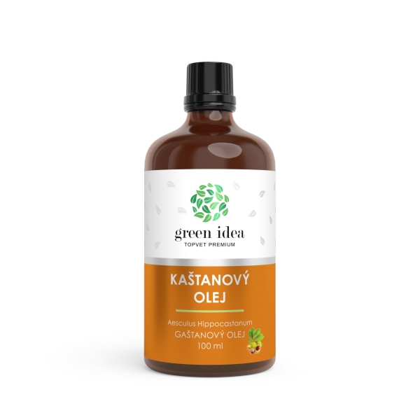 Green idea Kaštanový bylinný olej 100 ml