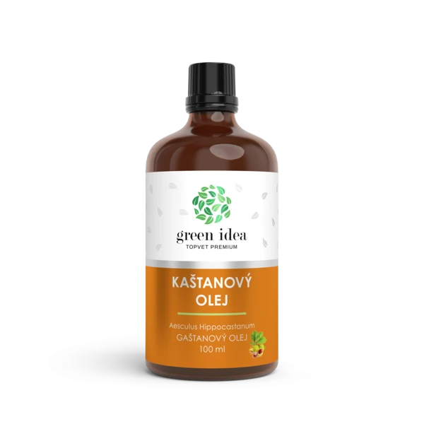 Green idea Kaštanový bylinný olej 100 ml