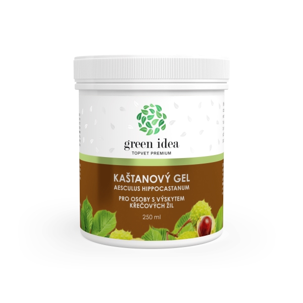 Green idea Kaštanový gel 250 ml