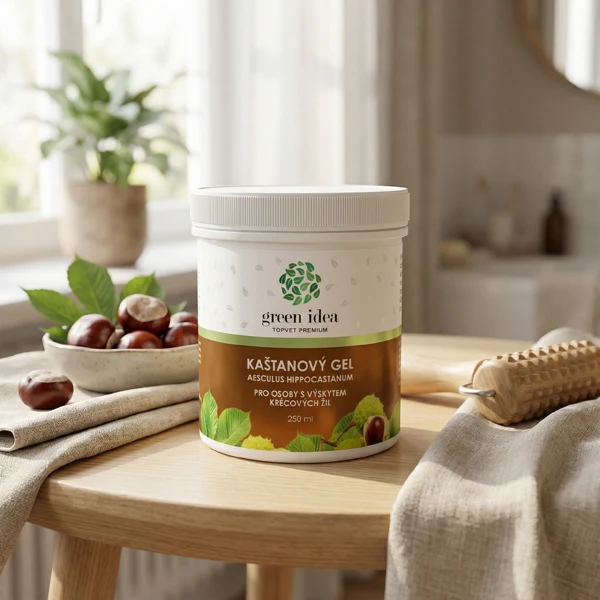 Green idea Kaštanový gel 250 ml