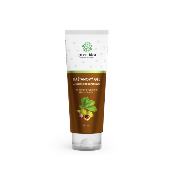 Green idea Kaštanový gel v tubě 200 ml