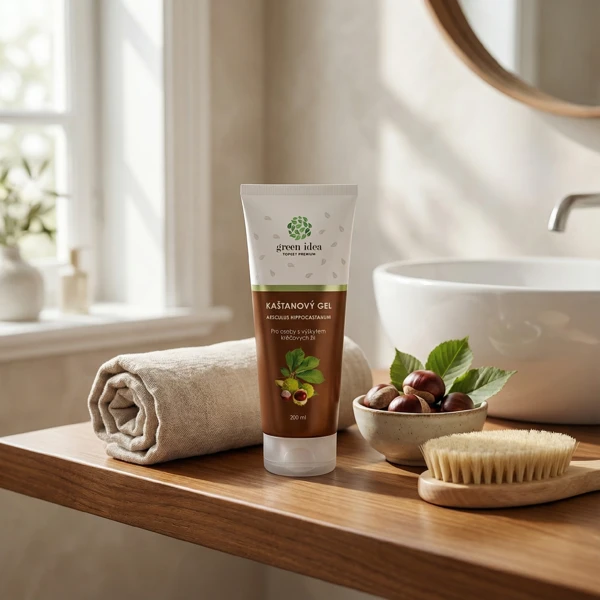 Green idea Kaštanový gel v tubě 200 ml