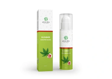 Green idea Kloubník - konopné mléko 200 ml