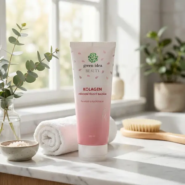 Green idea Kolagen - přírodní tělový balzám 200 ml