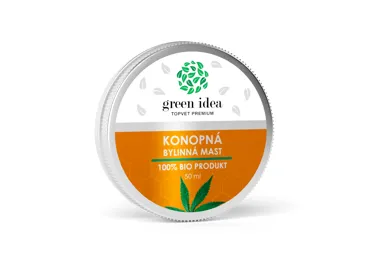 Green idea Konopná mast 50 ml