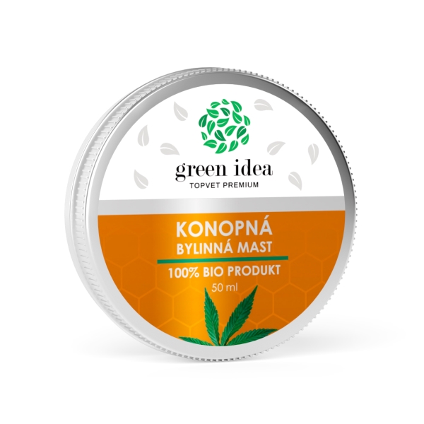 Green idea Konopná mast 50 ml
