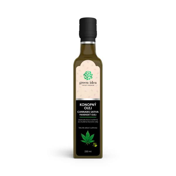 Green idea Konopný olej 250 ml