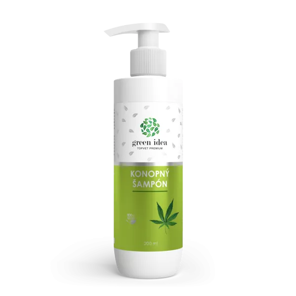 Green idea Konopný šampon 200 ml