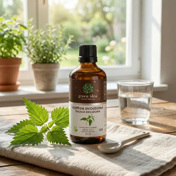 Green idea Kopřiva dvoudomá tinktura - kapky 50 ml