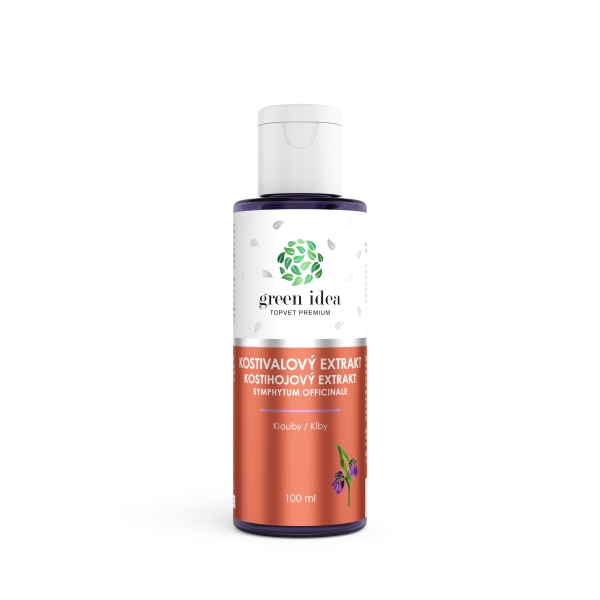 Green idea Kostivalový extrakt - SYMPHYTUM OFFICINALE 100 ml