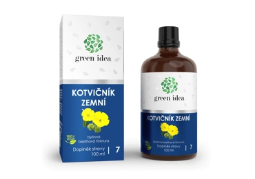 Green idea Kotvičník zemní - bezlihová tinktura 100 ml