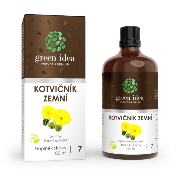 Green idea Kotvičník zemní tinktura - kapky 100 ml