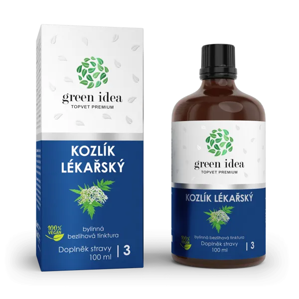 Green idea Kozlík - bezlihová tinktura 100 ml