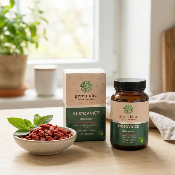 Green idea Kustovnice čínská bylinný extrakt - tobolky 60 ks