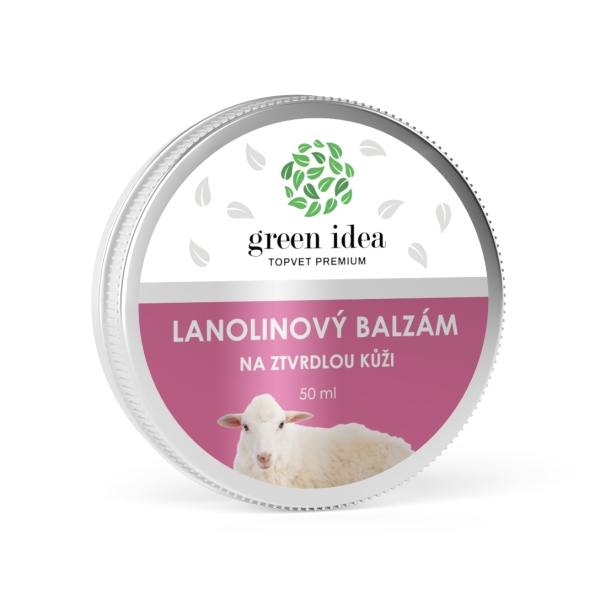 Green idea Lanolínový balzám na nohy 50 ml