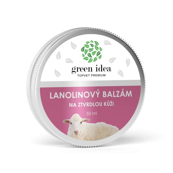 Green idea Lanolínový balzám na nohy 50 ml