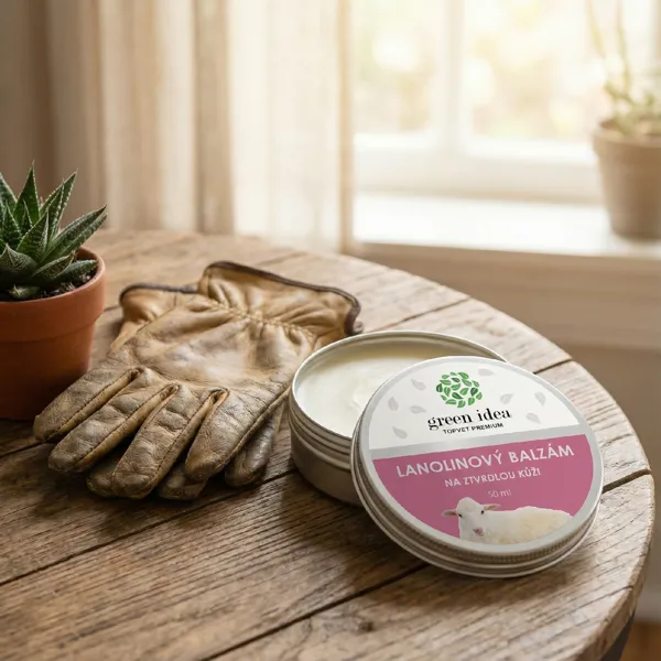Green idea Lanolínový balzám na nohy 50 ml