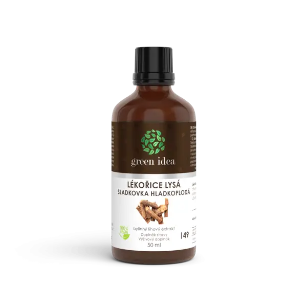 Green idea Lékořice tinktura - kapky 50 ml
