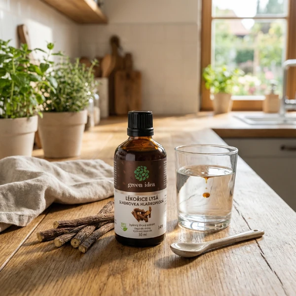 Green idea Lékořice tinktura - kapky 50 ml