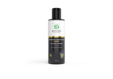 Green idea Levandule a meduňka - koupelový a tělový olej 200 ml