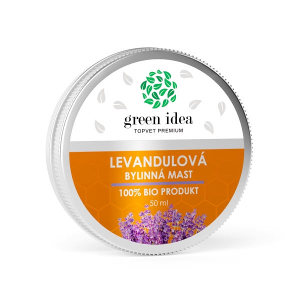 Green idea Levandulová mast 50 ml