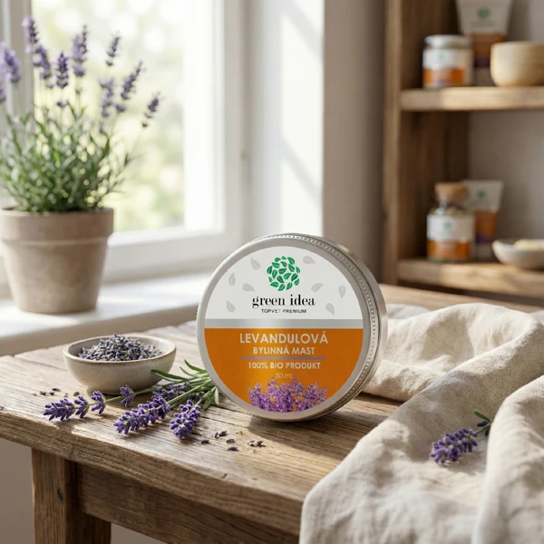Green idea Levandulová mast 50 ml