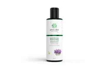 Green idea Levandulový masážní olej 200 ml
