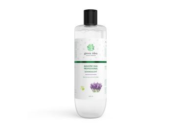 Green idea Levandulový masážní olej 500 ml