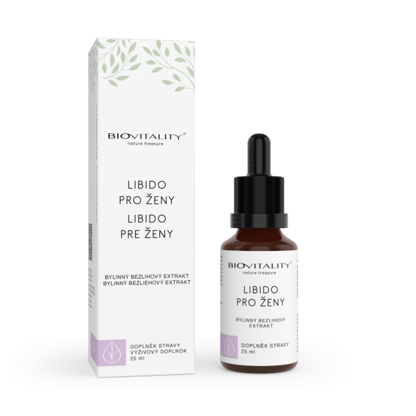 Green idea Libido pro ženy bezlihová tinktura - kapky 25 ml