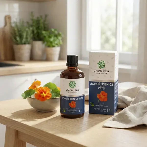 Green idea Lichořeřišnice - bezlihová tinktura 100 ml